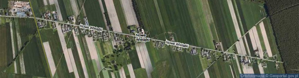 Zdjęcie satelitarne Nowe Wielątki ul.